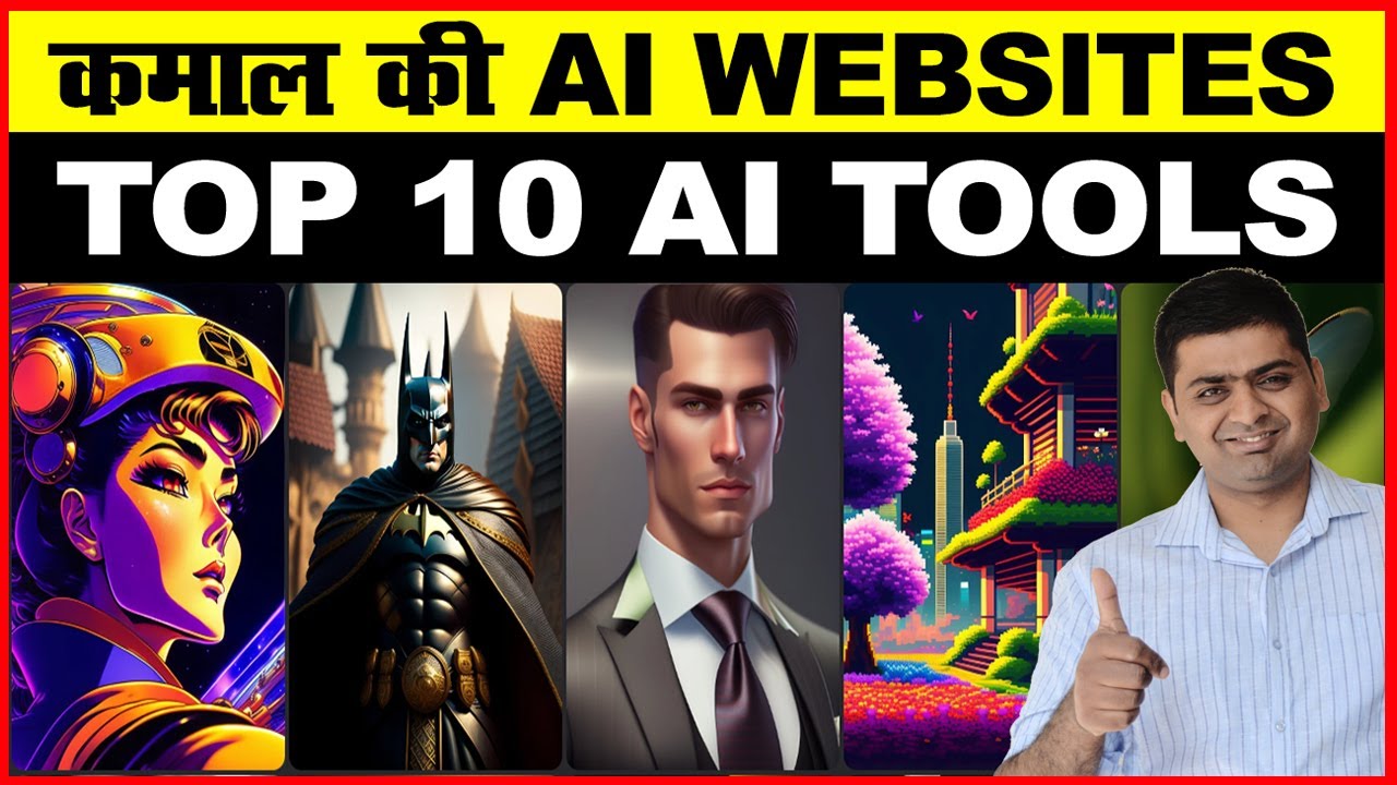 TOP 10 🔥AI WEBSITES 🔥YOU MUST TRY !!! SUPER TIME SAVING AI TOOLS - YouTube