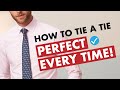 How to Tie A Tie - Half Windsor Knot - Easy Method!