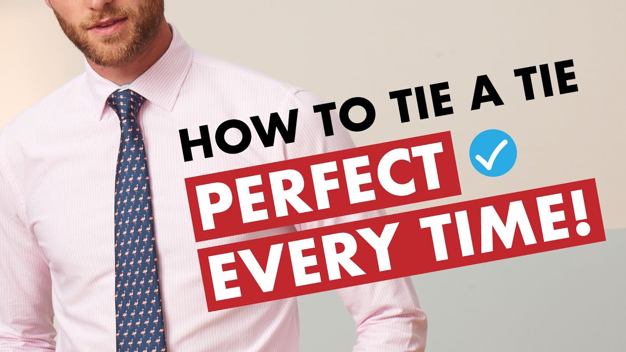 How to Tie A Tie   Half Windsor Knot   Easy Method