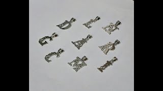 Unique Silver Letters Making