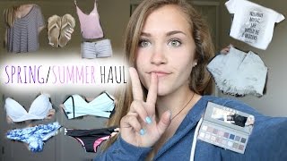 SPRING\/SUMMER HAUL 2015! (Victoria's Secret, Brandy Melville, Hollister, etc)