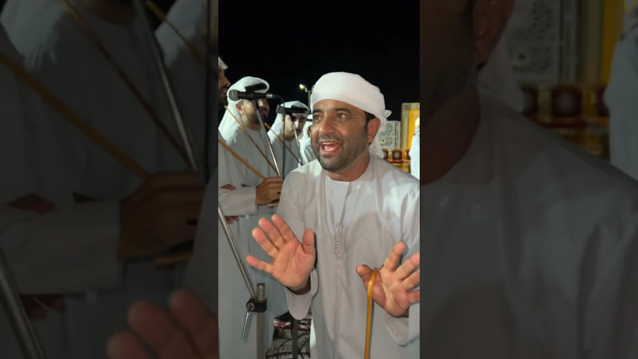 #فرقة_المزاريع_الحربية ~الشاعر سالم سيف الميدلي والشاعر #الشاعر_علي_مصبح_الكعبي