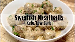 Keto Swedish Meatballs  Low Carb & Keto Diet