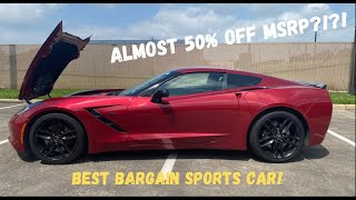 Buying the *CHEAPEST* Corvette C7 in the Country