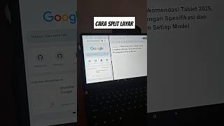 tutorial split layar terpisah di tablet itel #tutorial #itel #tablet #layar