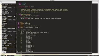 MiniJava Lexical Analyzer