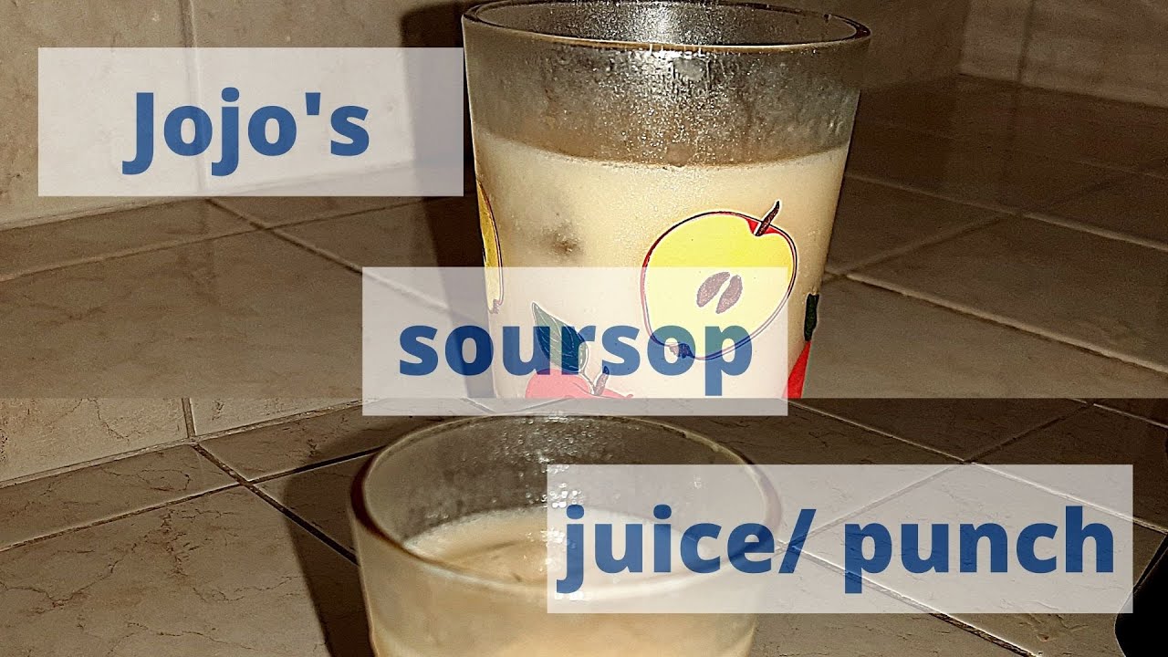 Soursop juice/Jamaican style YouTube