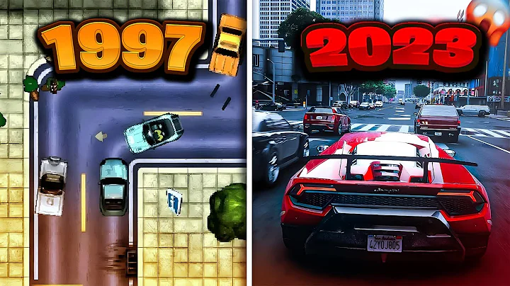 the history of grand theft auto 🤯 (1997-2023)
