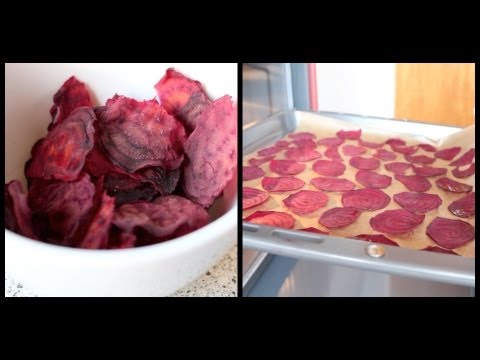 Video: Wie Man Rote-Bete-Chips Macht
