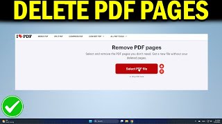 How To Remove Pages from PDF File Delete Pages in PDF