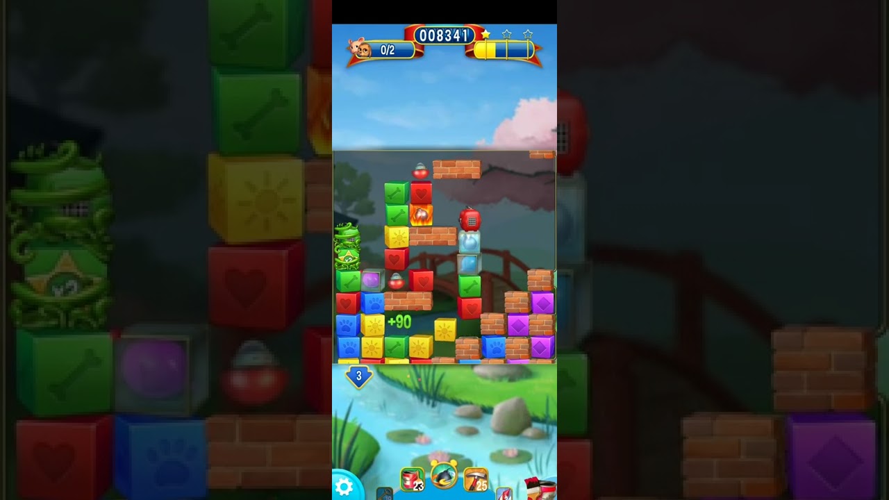 Pet Rescue Saga level 4125 one hammer