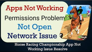 How To Fix Horse Racing Championship App not working | Space Issue | Network & Permissions Issue screenshot 2