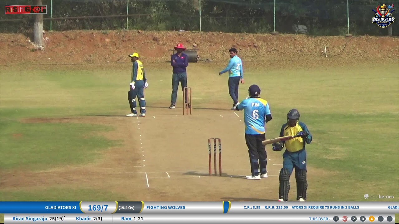 RCCT-50 (21-12-2025) Gladiators XI vs Fighting Wolves