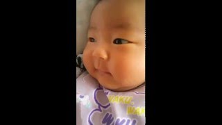 赤ちゃん（れお）カメラ目線