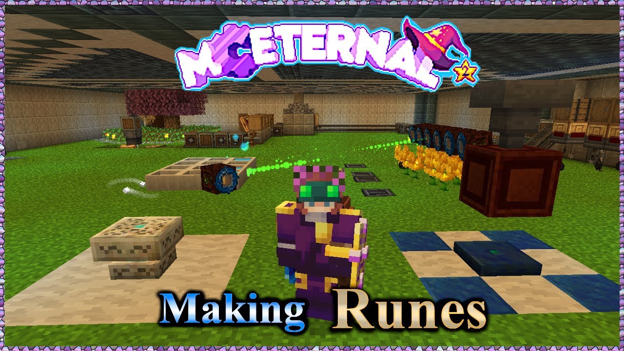 Minecraft: MC Eternal 2 (Ep. 26)Runic Altar, Making Runes,Fiddling with Charcoal Gen,We need Sparks!