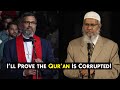 Christian Pastor Claims Qur An Is Corrupted Written Later Copies Burned Dr Zakir Naik 