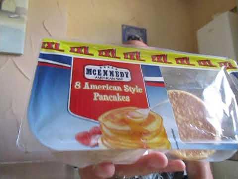 McKennedy American Style Pancakes with Maple Syrup - Food Review - YouTube