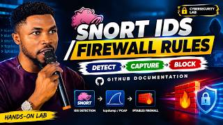 Full Snort IDS + Firewall Rules Lab | Detect, Capture & Block Malicious Traffic Update