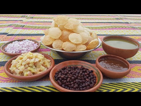 golgappa-recipe-|-pani-puri-recipe-|-how-to-make-pani-puri-at-home-|-village-food-secrets