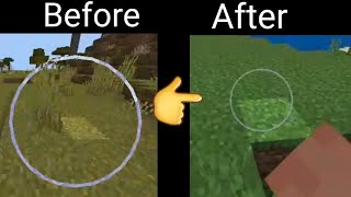 How to get Small touch circle Controls for MCPE