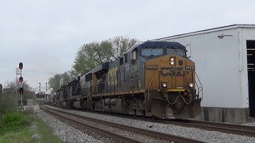 CSX ES40DC 5299 w/ Weak K5HL Leads Manifest Q534-13 on 4/15/22