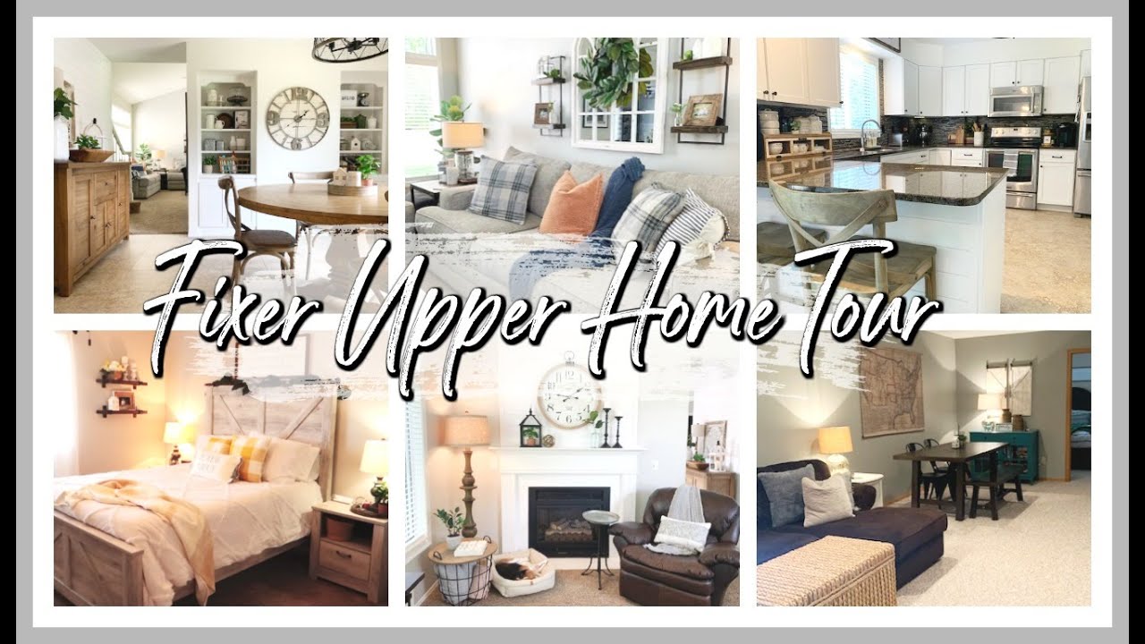 FIXER UPPER HOUSE TOUR 2020! CASUAL WALKTHROUGH OF OUR HOME YouTube