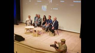 Del Bigtree, Louis Fouché, Christian Perronne, Martine Gardénal, Lyon, 7 juin 2026