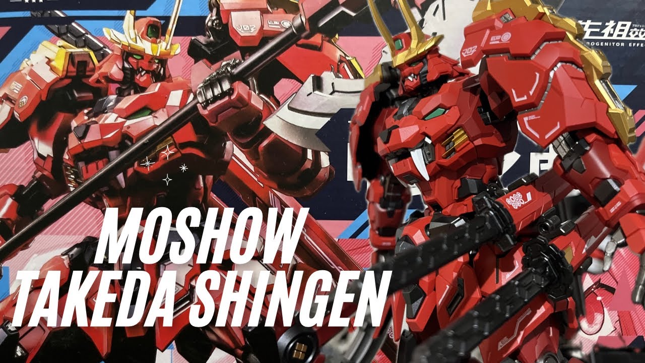 Moshow Takeda Shingen Unboxing