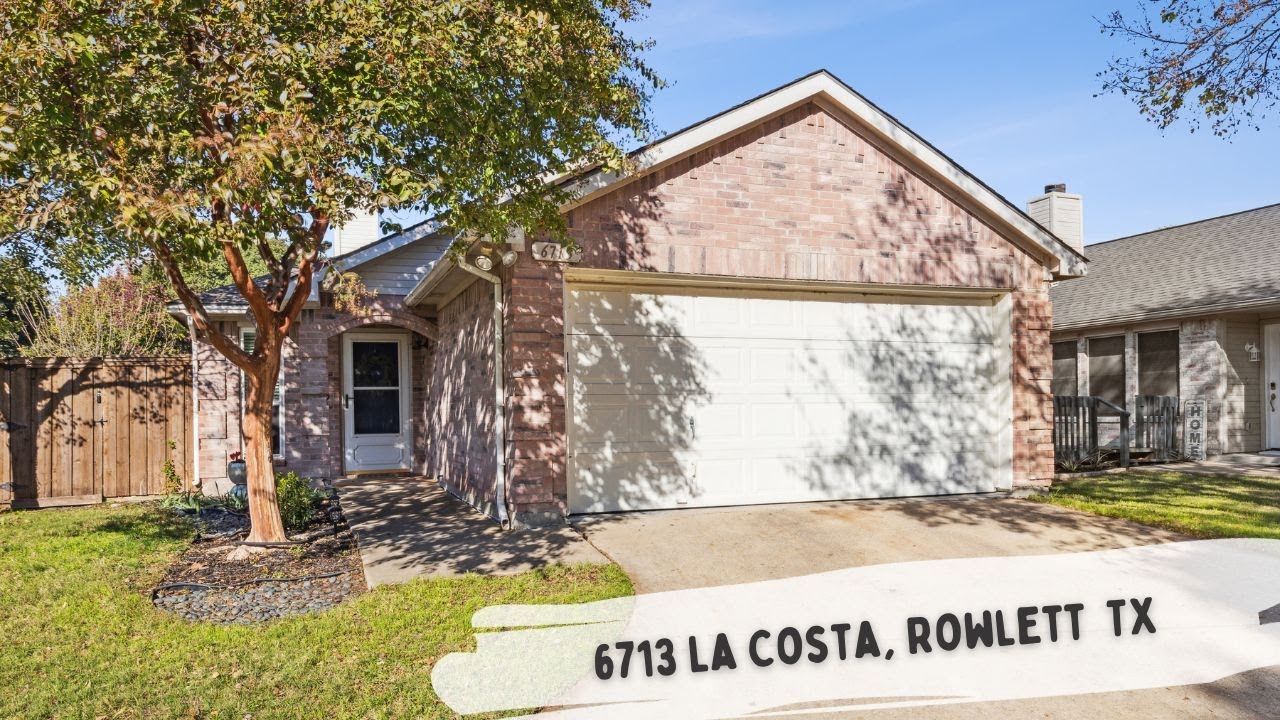 6713 La Costa Dr, Rowlett, TX 75088 - House for Sale