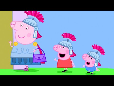PEPPA PIG DRESSES UP AS ROMANS