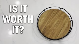 Lazy Susan Turntable Organizer Review - Is It Worth It