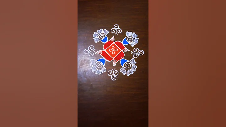 Rangolidesigns🌺🌄🕉️#rangoli#trending#shorts#viral#kolam#trendingshorts#youtubeshorts#shortvideo#short