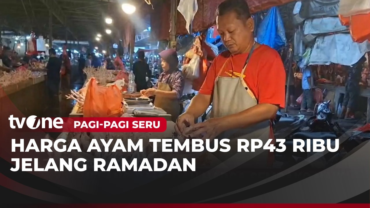 Jelang Ramadan Harga Sembako di Pasar Kranji Bekasi Naik | Pagi-Pagi Seru tvOne