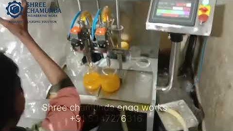 Semi-Automatic Servo Ghee Filling Machine | High Accuracy | Easy Operation !! 
