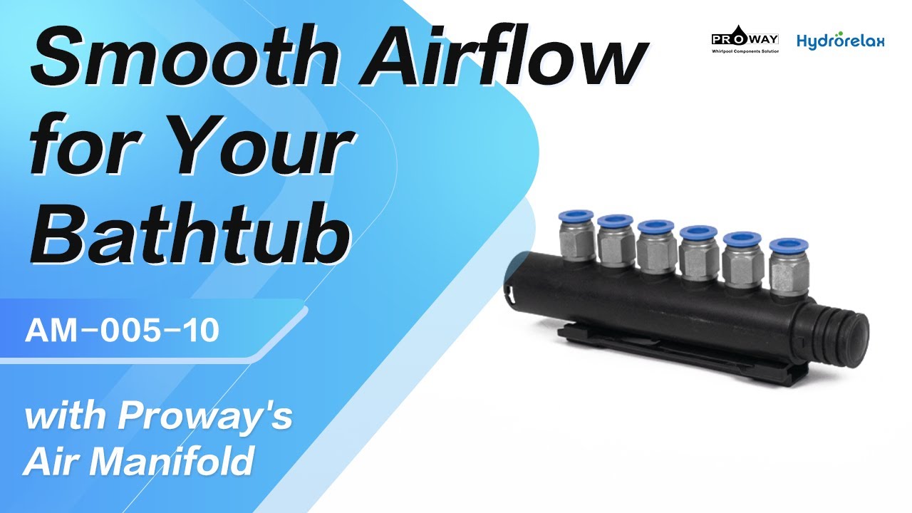 Smooth Airflow for Your Bathtub 💦💨with Proway's AM-005-10