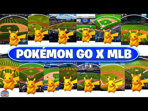 My Buddy Went to EVERY MLB x Pokémon GO Game! Full Merch & Stadium Review!
