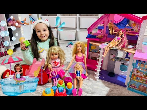 Eğitici Video!ADA İLE BARBİE EVCİLİK!Eğitici Eğlenceli Barbie Chelsea Oyun@Barbie @elifsinemtv Eğitici Video!ADA İLE BARBİE EVCİLİK!Eğitici Eğlenceli Barbie Chelsea Oyun@Barbie @elifsinemtv