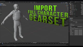 How to Import a Full DayZ Gearset into Blender for Reskinning