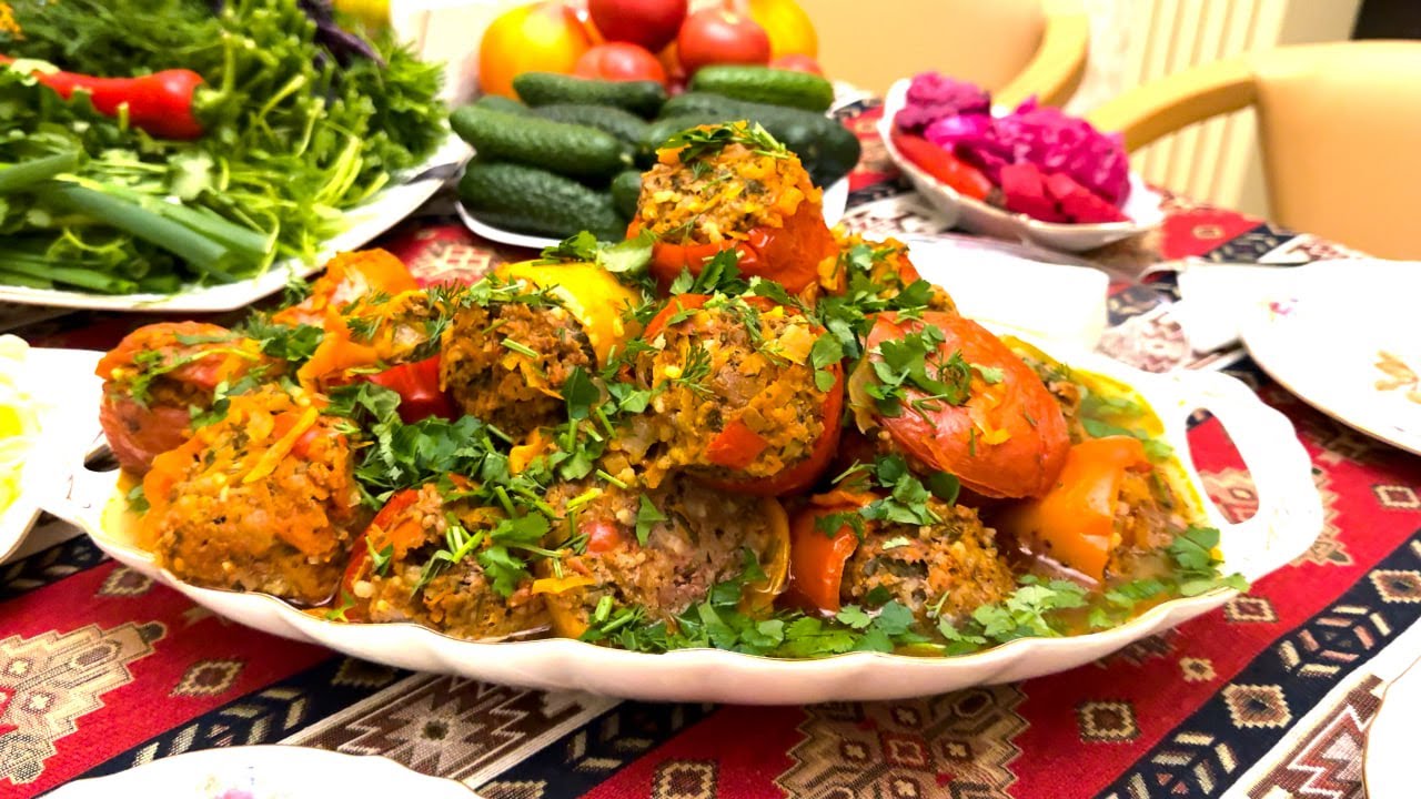 Фаршированные Перцы по-Домашнему — Самый Вкусны Семейный Рецепт от Вардуи!)