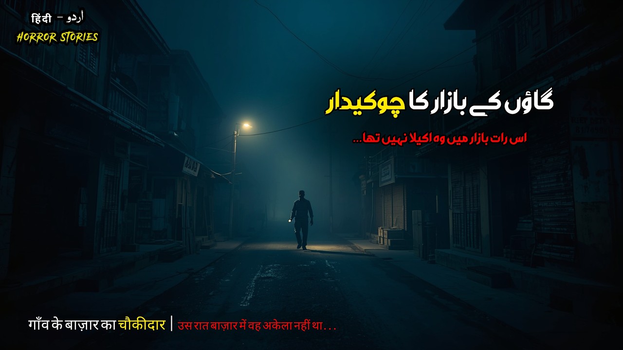 Gaon ke Bazar ka Chokidar | Band Godaam se Aati Qadamoun ki Aawaz (Sachi Khofnaak Kahania)