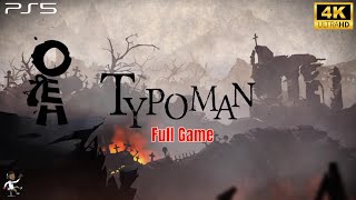 Typoman Revised PS5 Full Game 4K