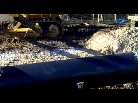 Строительство магистрального трубопровода