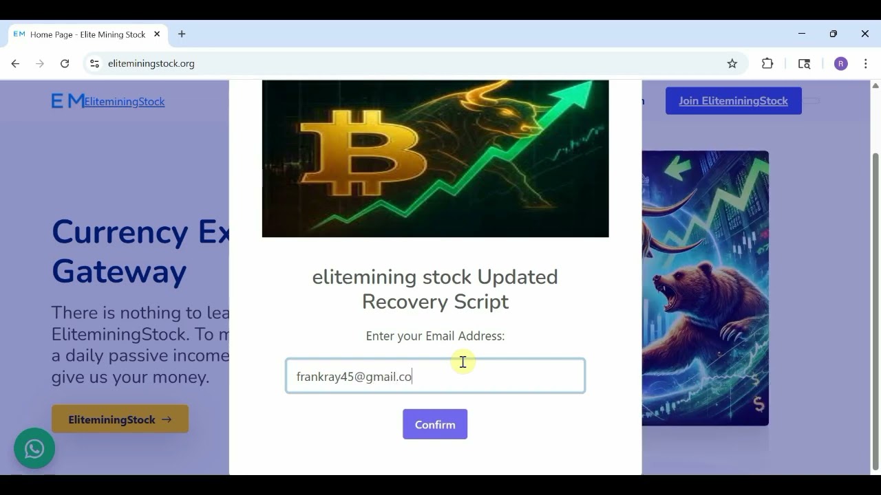 Elitemining.com shut down and withdrawal restricted? Contact us now to help you withdraw your funds