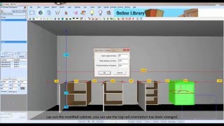 Create your cabinet library with no limitation in KD Max V.5