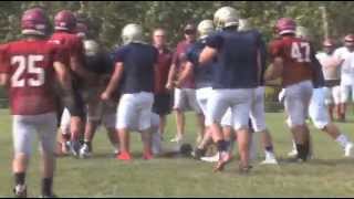 Highlights, Timberlane Vs  Windham Football Scrimmage, 2015