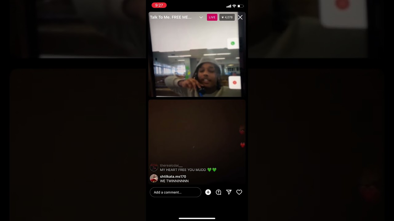 Dthang Gz Official Instagram Live Video from Jail (1/22/2023)