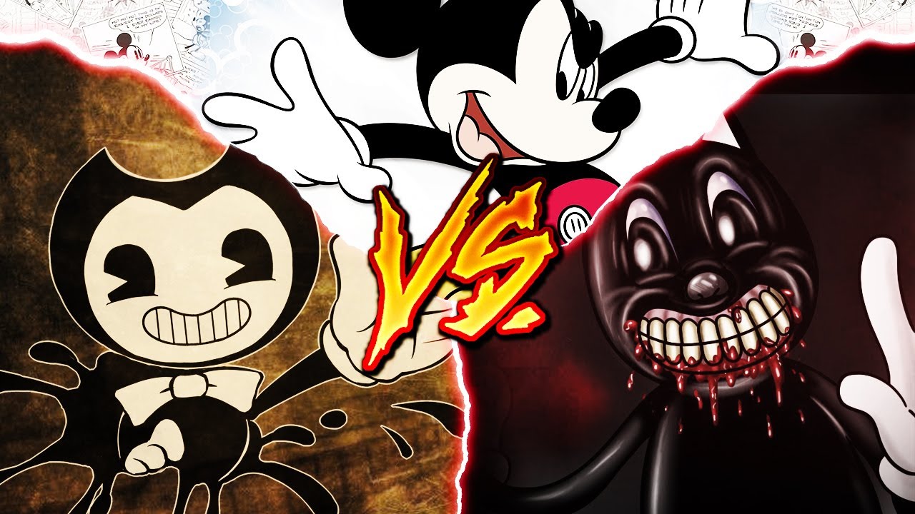 Bendy Vs Cartoon Cat Vs Mickey Mouse 2 Rap Ykato Ft Dankun Prod Hollywood Legends Youtube