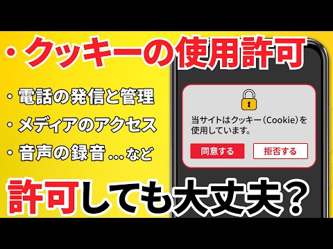 【許可 or 許可しない】どこまで「許可」する？その理由と対処方法～Cookieの使用・トラッキング拒否・メディア等