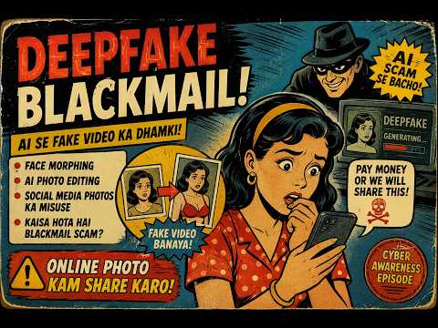 12 Face Morphing & Deepfake Scam Explained ⚠️ Online Photo Share Karna Ho Sakta Hai Dangerous