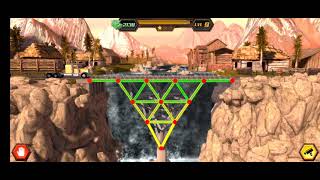 Bridge Construction Level 9!!